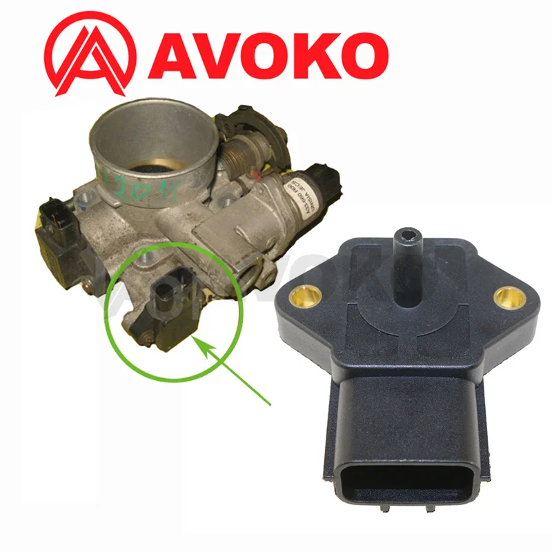 Intake Manifold Absoulute Boost Map Pressure Sensor BP4W-18-211 PS63-02 For Mazda MX-5 Miata MPV PROTEGE KIA SEPHIA 1.8L
