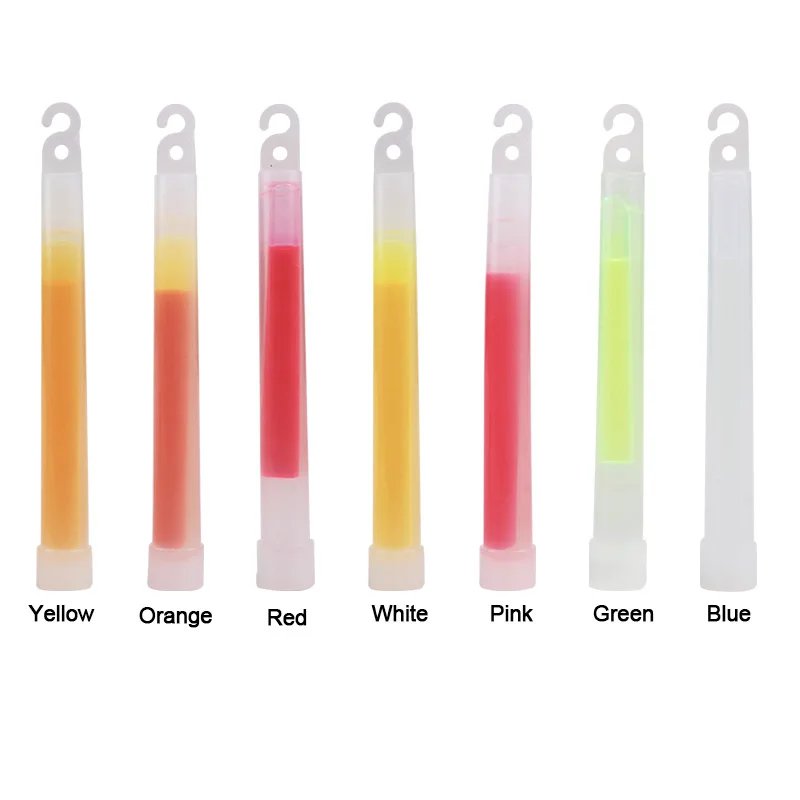 5/10 stücke Glow Sticks Mit Haken Glow In The Dark Geburtstag Party Hochzeit Dekoration Wandern Camping Outdoor Notfall leuchten Stick – Detail 16