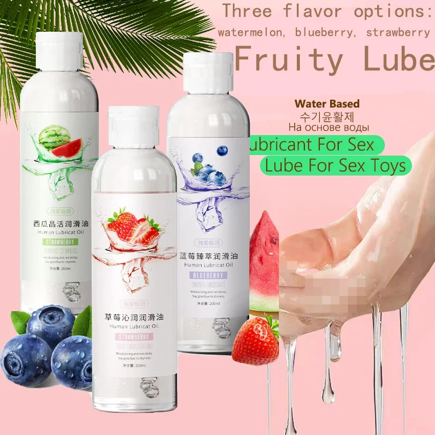 Personal Sex Lubricants - Water Based 1