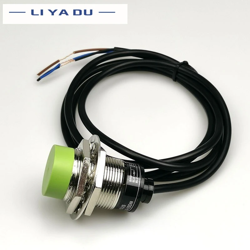 M8 PR08-1.5DN 2DN 1.5DN2 2D 1.5DP2 DC12-24(6-36)V cylindrical proximity switch 0-1.6mm  sensor NPN PNP dc three-wire often open