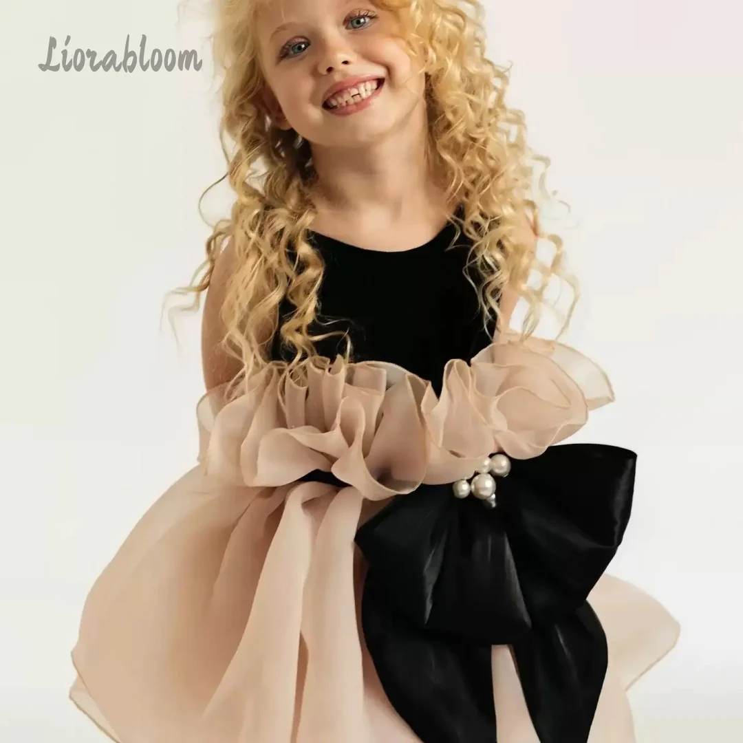 Multicolor Girls' Tulle Formal Wear Custom Flower Girl Dresses Formal Occasion Attir Wedding Party Attire Dress свадебное платье