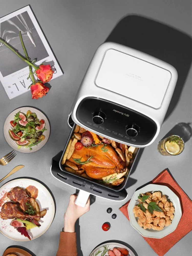 Air fryer household multifunctional 6.5L large capacity visual baking oven French fries machine 3