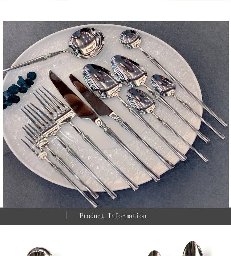 6 Cucchiai A Forma Di Pala In Acciaio Inox - Forchette Dessert, Caffè, Miscelazione - Foto 4