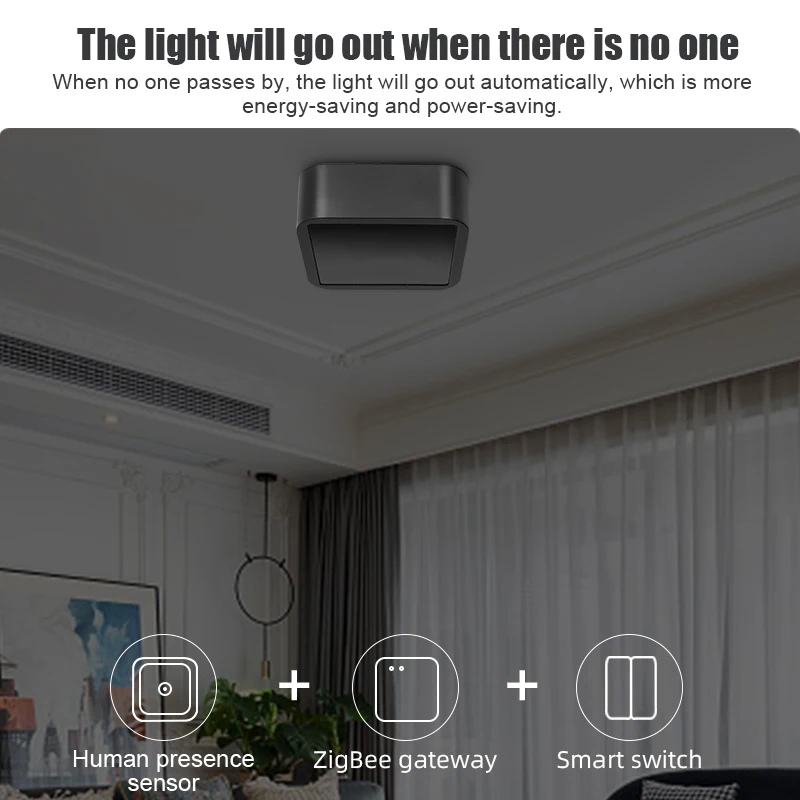 Датчик присутствия человека zigbee Датчик присутствия человека zigbee