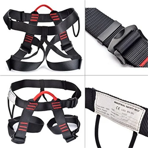 Mountain Tourist Waiting Mountaineering Equipment Safety Harness Height Outdoor Climbing Fast Acting climbing harness