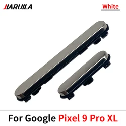 Enhanced Volume and Power Button Key Set Replacement (Pixel 9Pro XL White)