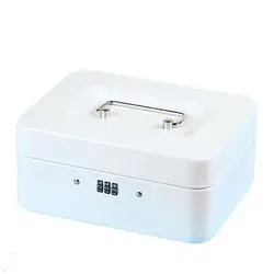 Safe Box Money Cash Deposit Lock Box Portable Money Cash Deposit Box With Security Code For Travel Store Keys Cards Jewelry