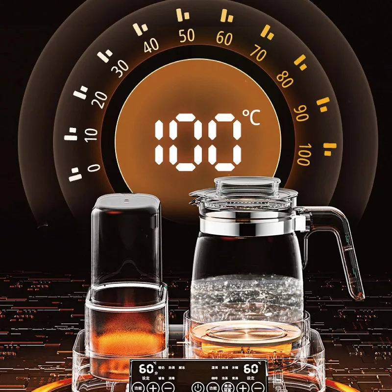 1.3L Smart Electric Kettle Baby Milk Regulator Multifunction Keep Warm Bottle Sterilizer 2-in-1 Machine Warm Milk Kettle 220V 6