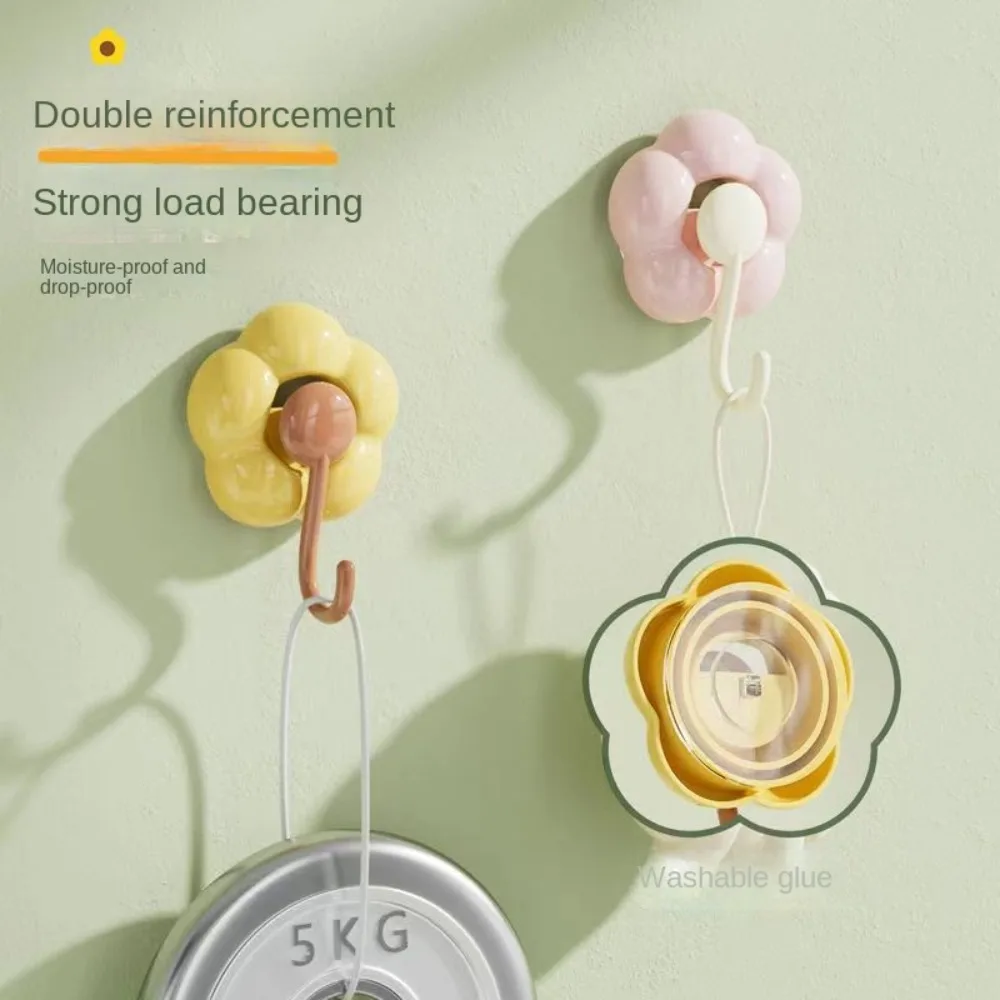 

Foldable Clothing Storage Rack Multifunctional Traceless Punch-free Clothes Hangers Waterproof Bathroom Accessories Sticky Hooks