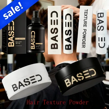 Spray al Sale Marino a Lunga Durata per Uomo e Donna, Aggiunge Texture e Volume Istantanei, Polvere per Styling Effetto Ondulato per un Look Perfetto