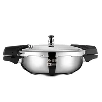 Outdoor Camping Pressure Cooker Portable 316 Stainless Steel Multifunctional Folding Pressure Cooker Short Small Pressure Cooker 1