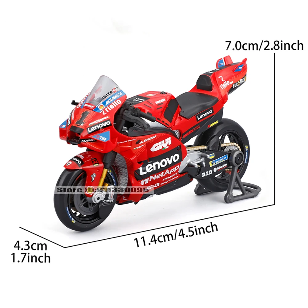 マイスト 1/18 NEW 2024 ドゥカティ・レノボ・チーム MotoGP