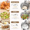 7.4QT Commercial Stand Mixer 800W with NSF Certified and Aluminum Die Casting, Kitchen Electric Mixer Metal Food Mixer Stainless 4