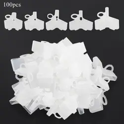 100pcs Mixed Size Hook Safety Cap Protectors - Fishing Treble Hooks Covers and Bonnets
