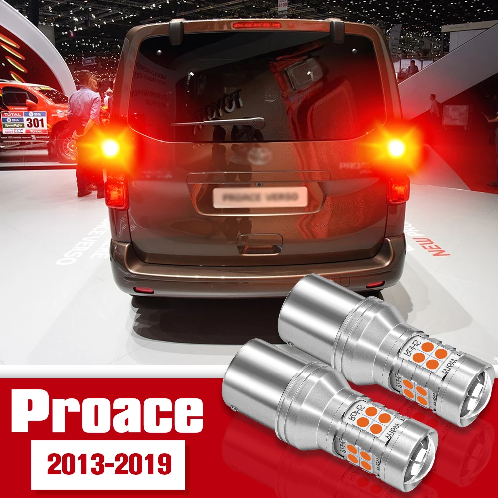 

2pcs Brake Light Accessories LED Bulb Lamp For Toyota Proace 2013-2019 2014 2015 2016 2017 2018