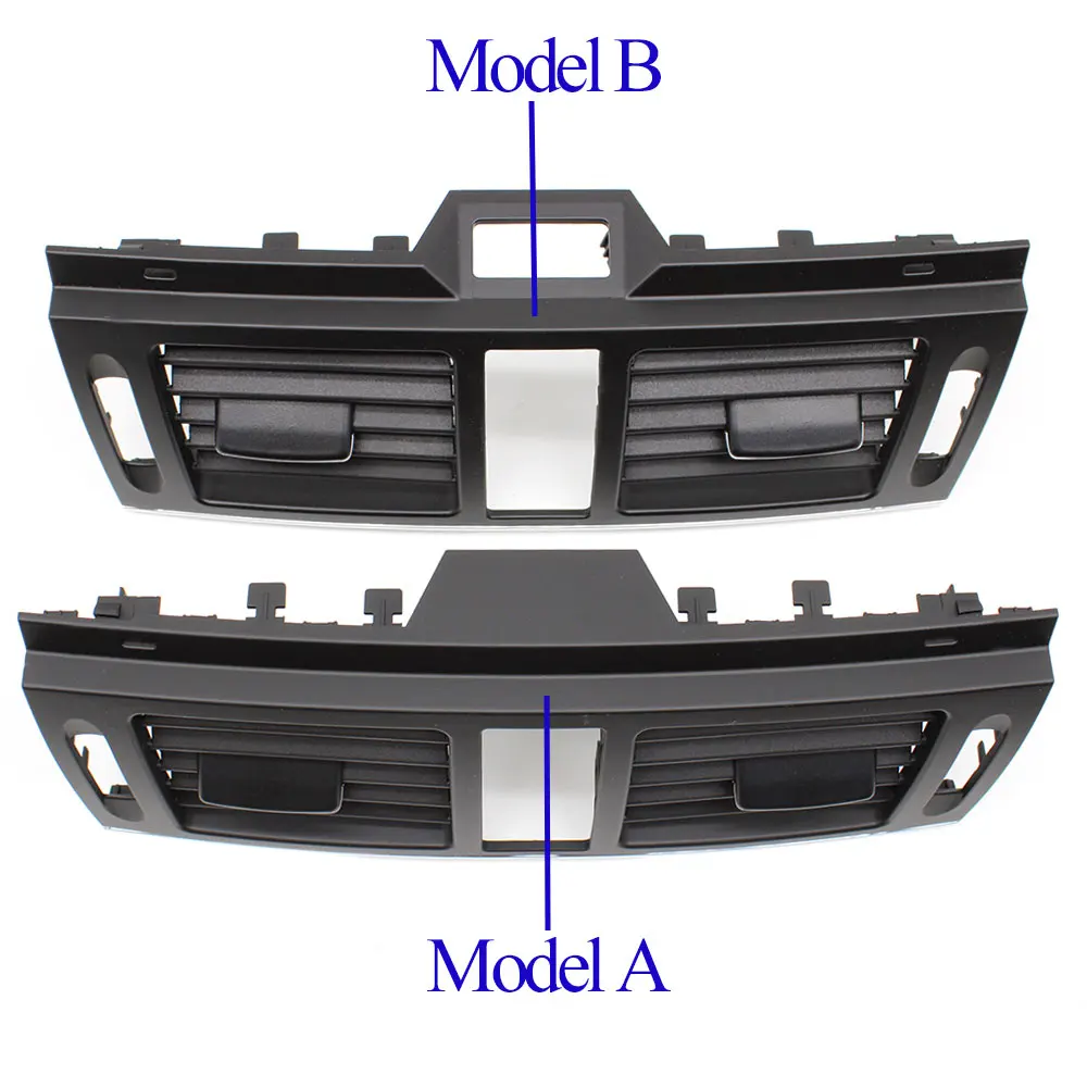 Interior W204 Black AC Air Vent Grille Outlet Cover Trim Replacement For Mercedes Benz C Class C180 C200 C230 C260 C280 C300