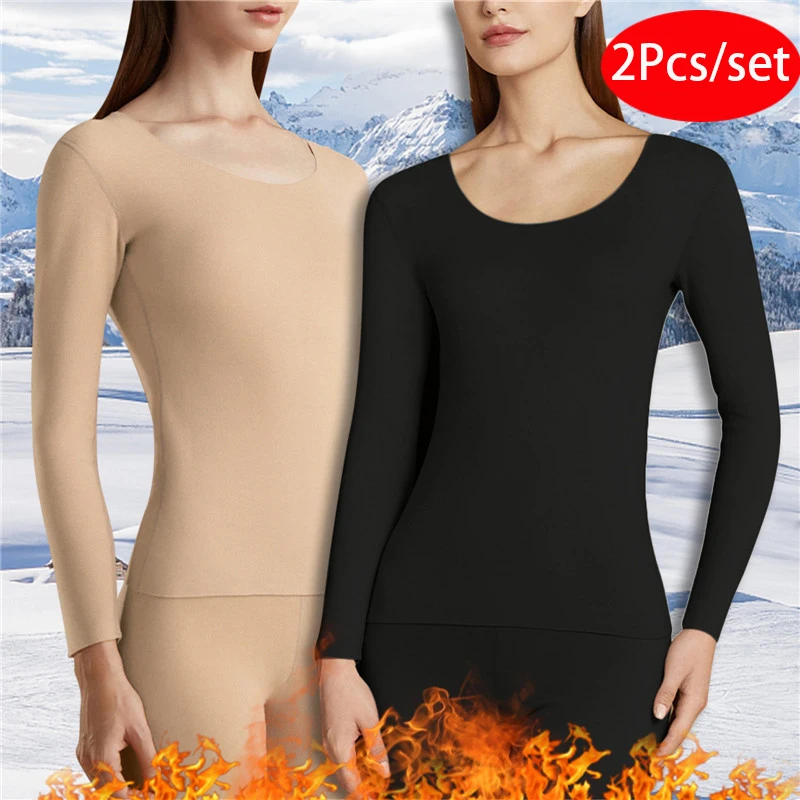 Thermal Underwear Sets Women Thermal Underwear 2 Pieces