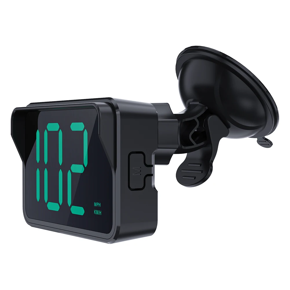 Display Head-Up Universale GPS HUD, Tachimetro Digitale Km/h con Caratteri Grandi, Adatto per Tutte le Auto e Camion, Plug & Play, Ricambio Auto