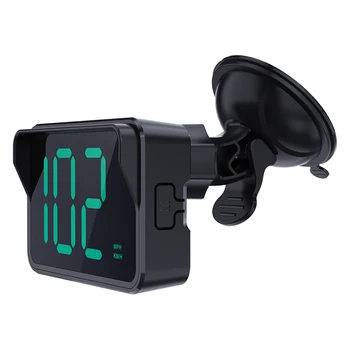 Display Head-Up Universale GPS HUD, Tachimetro Digitale Km/h con Caratteri Grandi, Adatto per Tutte le Auto e Camion, Plug & Play, Ricambio Auto