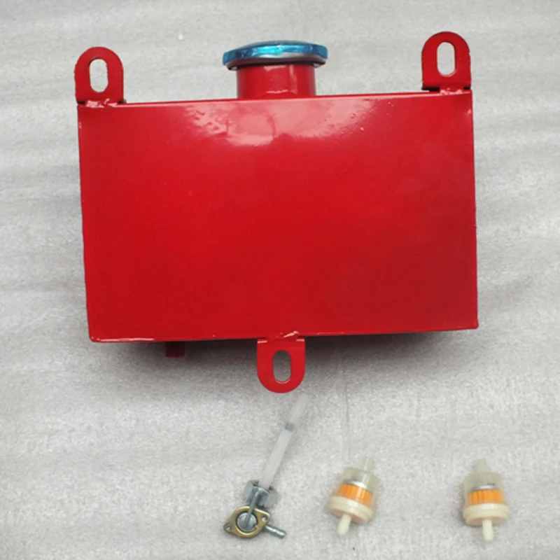 

Electric sedan three wheel four wheel range extender charging generator set with large capacity split fuel tank