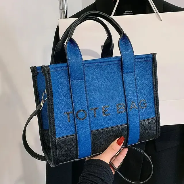THE TOTE BAG Designer Fashion Handbag Shoulder Strap Crossbody Handbag Adjustable Large Capacity Canvas Women's Bag 4