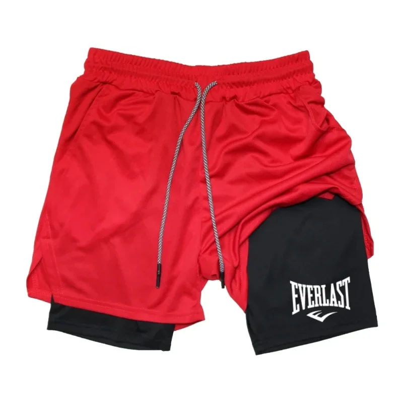 Men’s Double-Layer Compression Shorts 6