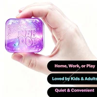 Needoh Nice Cube, jouet sensoriel brillant pour soulager le stress, outil anti-anxiété et pour la concentration, cube sensoriel de bureau pour adultes et enfants 3