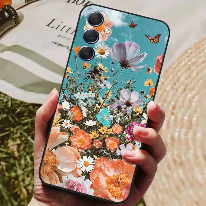 Soft Silicone Black Bumper Phone Case Cover