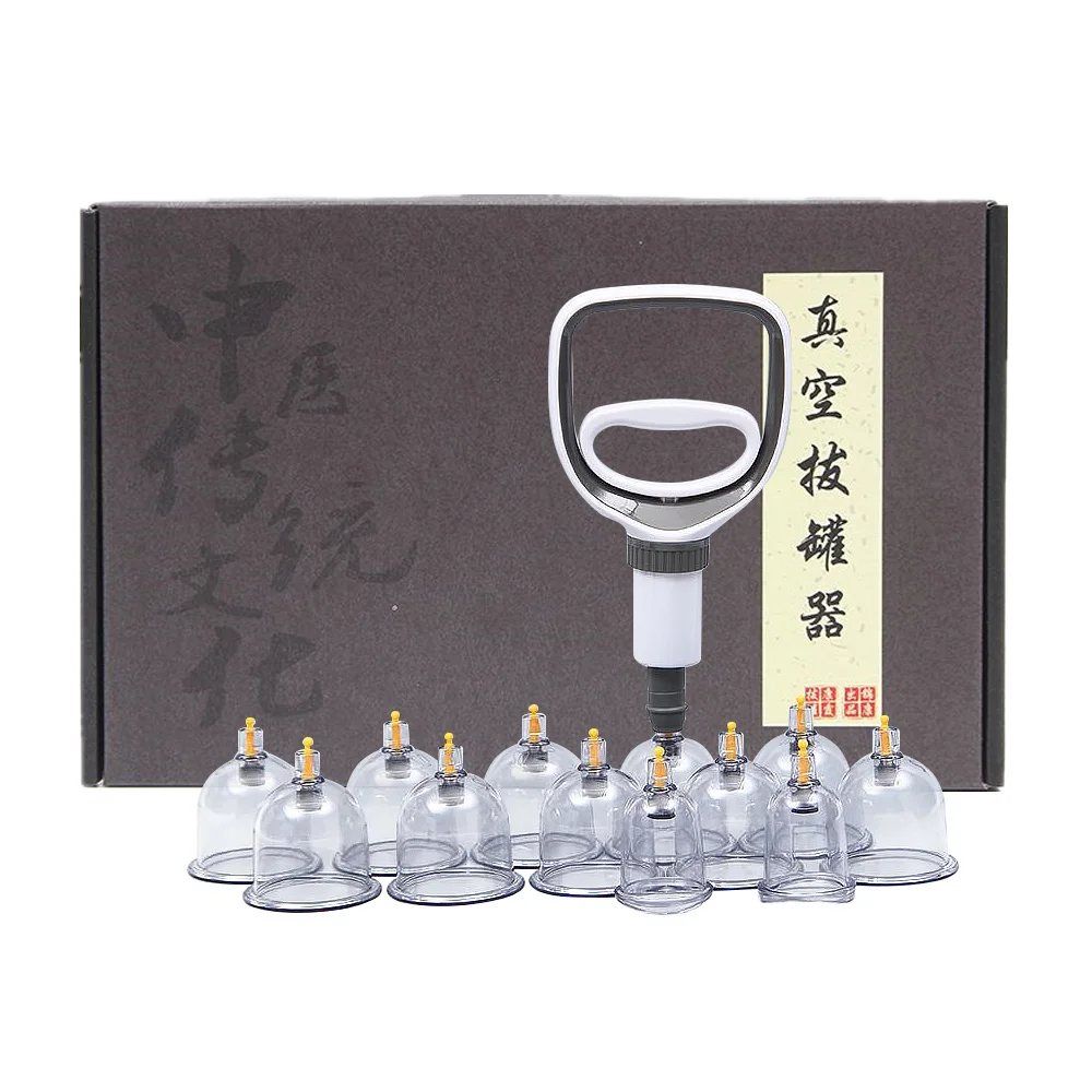 Vacuum Cupping Therapy Set Massage Body Cups Ventosas Anti-Cellulite Suction Cups Physiotherapy Hijama Facial Massager Jars Slim 6