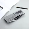 New Style Mini Thin Men Wallet Card Holder Portable Simple Men'S Purse Coin Pouch Card Holder Short Canvas Money Bag Card Case 5