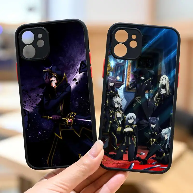 The Eminence In Shadow Cid Kagenou Ainme Custodia Per Telefono Per Iphone 12 11 13 14 Pro Max X Xr Xs Se2020 7 8 Plus Custodia Rigida Nera