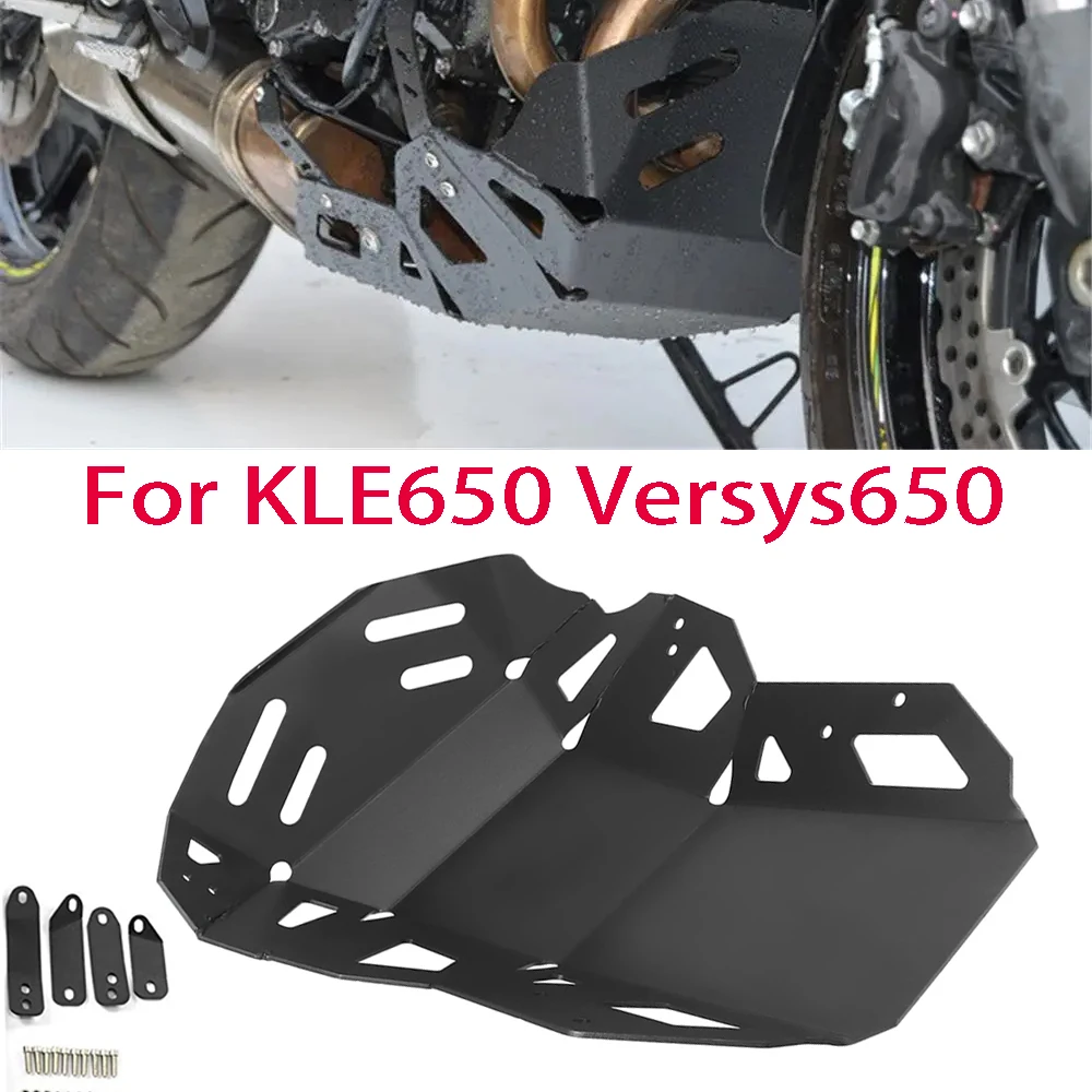 

Противоскользящая пластина двигателя для Kawasaki Versys650 KLE650, протектор двигателя, накладка на переднюю панель шасси Versys 650 KLE 650 2015-2021