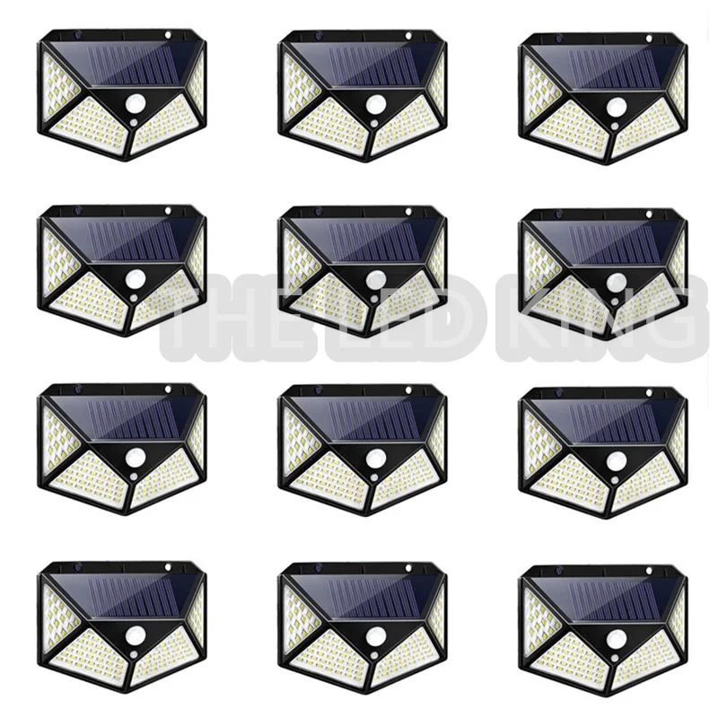 6x 4x 10x 100 LED Solar Light 3 Mode Human Sensor Solar Lamp IP65 waterproof Outdoor Light Garden Light best solar lights