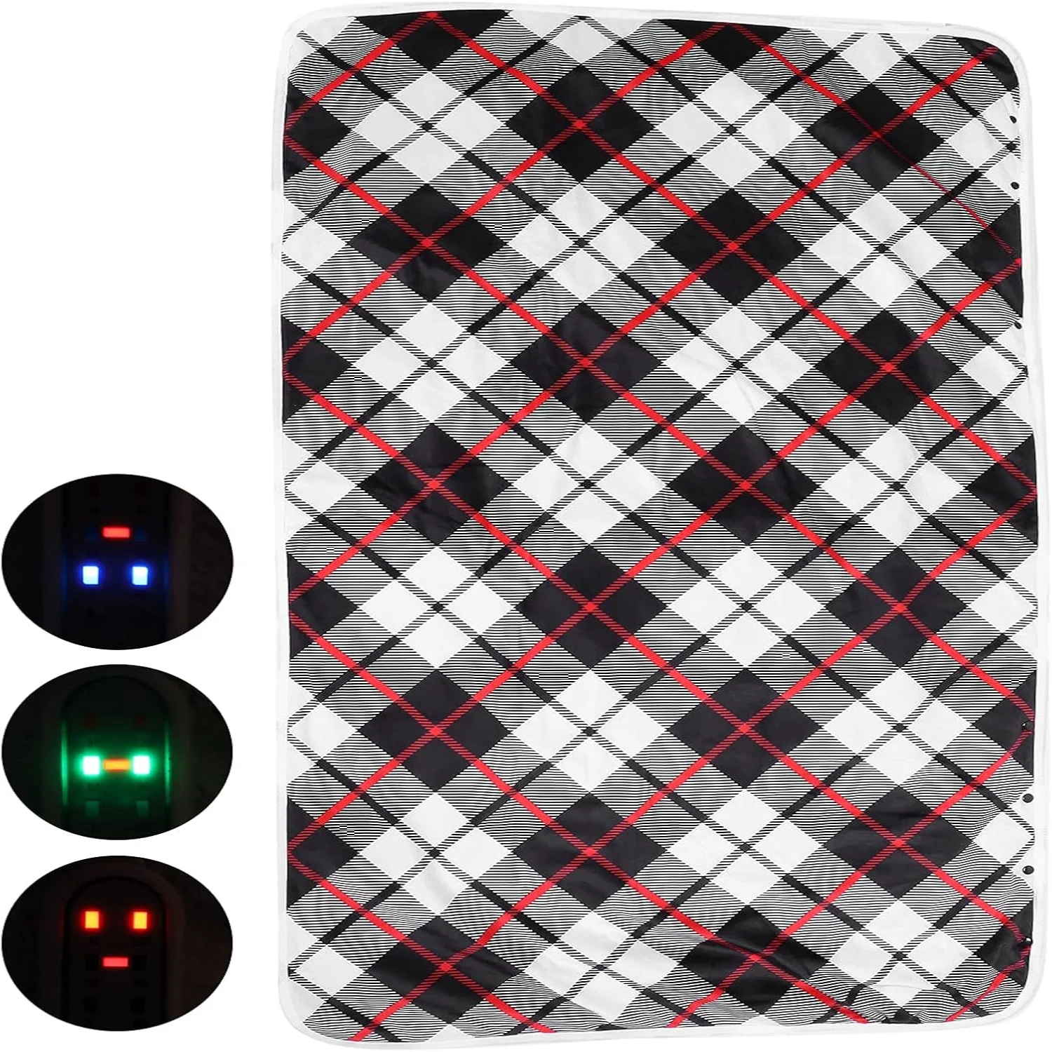 Heated Blankets, Heating Blankets 5V Input Voltage USB Heated 42℃-50℃ Throw Blanket Wool Fabric for for Office