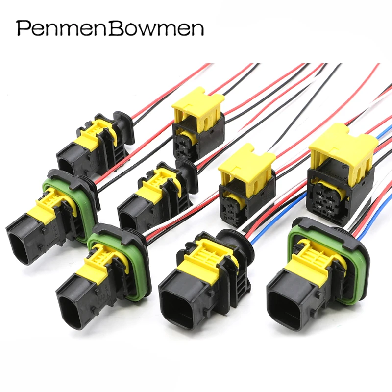 2 3 4 Pin Auto New Energy Urea Plug With Cable Waterproof Electronic Connector Wiring Harness 2-1418448-2 1703818 1-1703839-1 2 3 4 Pin Auto New Energy Urea Plug With Cable Waterproof Electronic Connector Wiring Harness 2-1418448-2 1703818 1-1703839-1