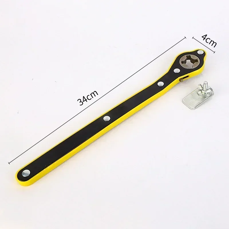 Car Auto Labor-Saving Jack Ratchet Wrench With Long Handle Jack Ratchet For Scissor Jack Lug Wrench For Tire Jack