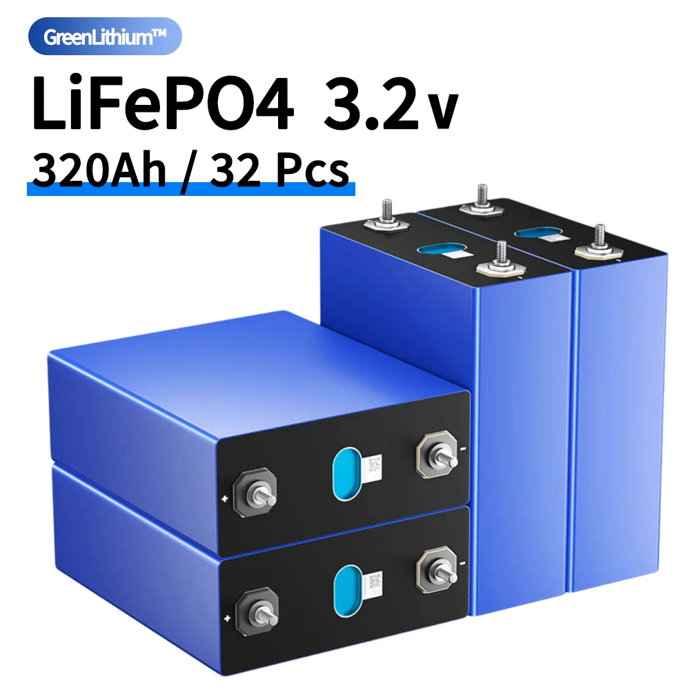 320Ah 3.2v Grade A EVE LiFePo4 Battery cells Lithium Ion