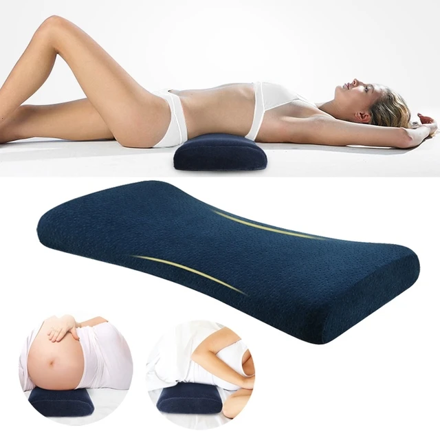 Lumbar Support Pillow Sleeping  Lumbar Support Cushion Bed - Memory Foam  Lumbar - Aliexpress