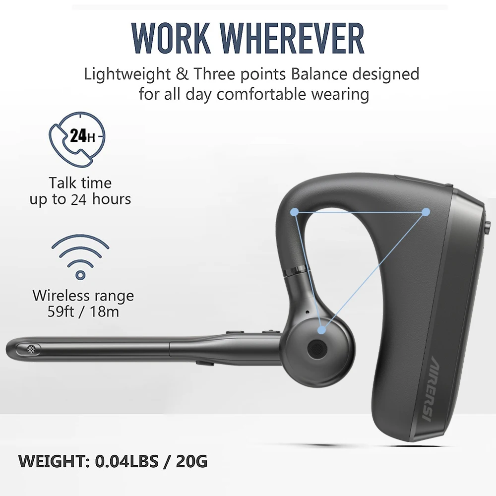 أحدث سماعات بلوتوث K22 اللاسلكية المزودة بتقنية إل...