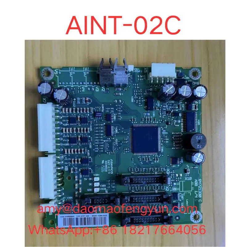 

Second-hand AINT-02C Inverter Fibre Optic Signal Board tested ok in good working