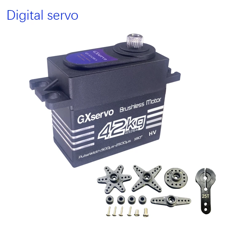 Accessories Voiture Brushless Servo 42kg Torque Remote Trol Car For Parts Robotic DIY Boat 1/8 1/10 1/12 4