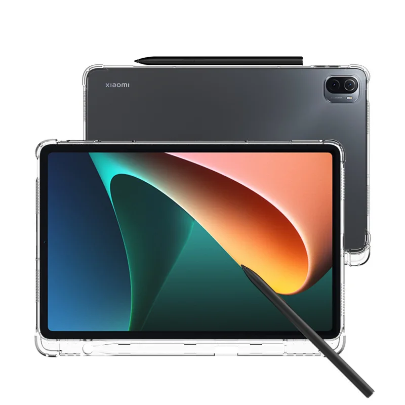 Tablet, Transparente, Macio, À prova de choque,