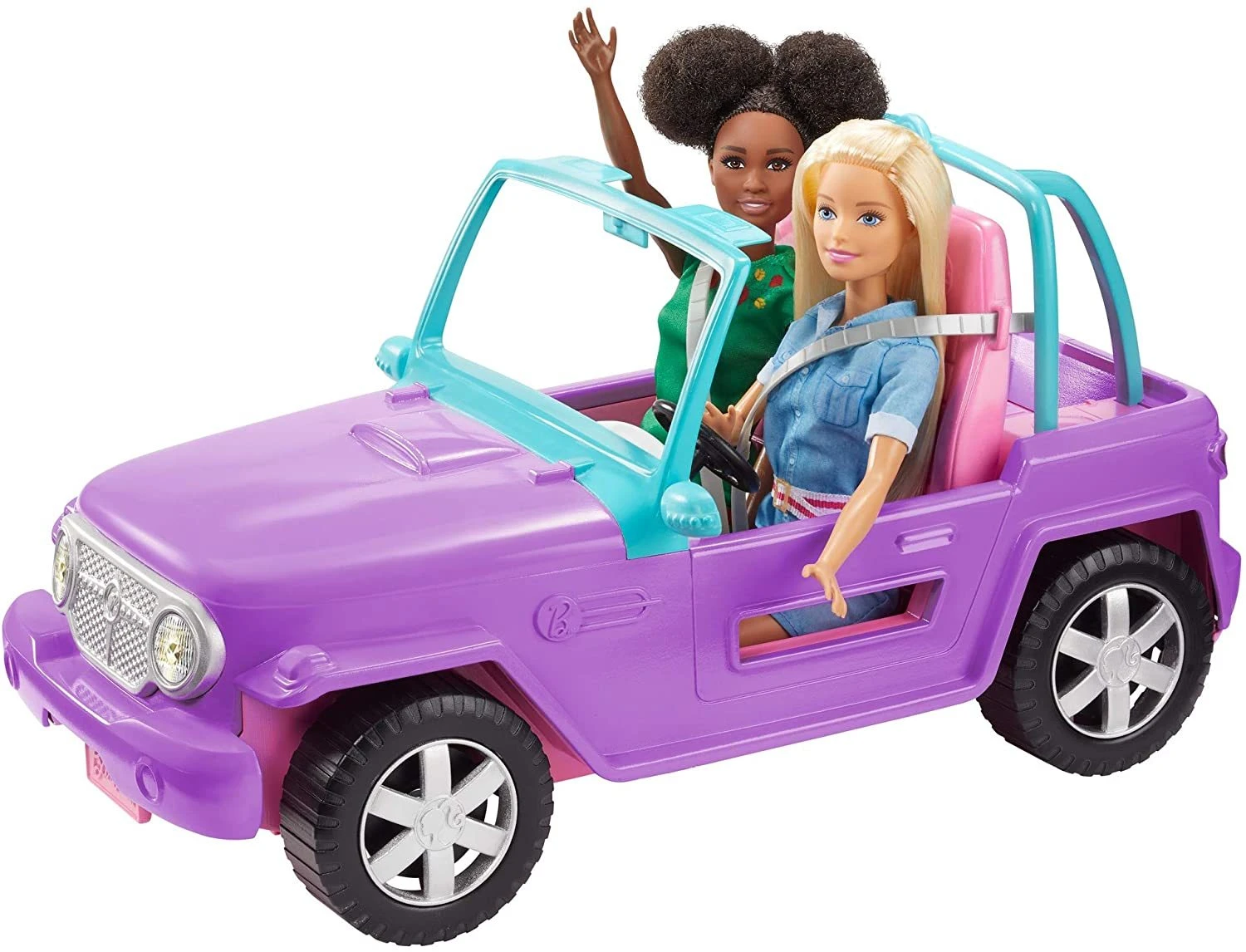 naakt Bevestigen aan vooroordeel Barbie Car Jeep Barbie Girls Toy - Dolls Accessories - AliExpress