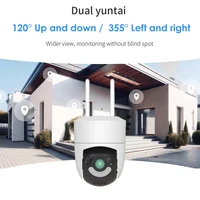 Caméra WiFi 2.4G/5G extérieure 6MP Tuya Wifi caméras de Surveillance PTZ Protection de sécurité caméra de vidéosurveillance suivi automatique Alexa Google Onvif 6