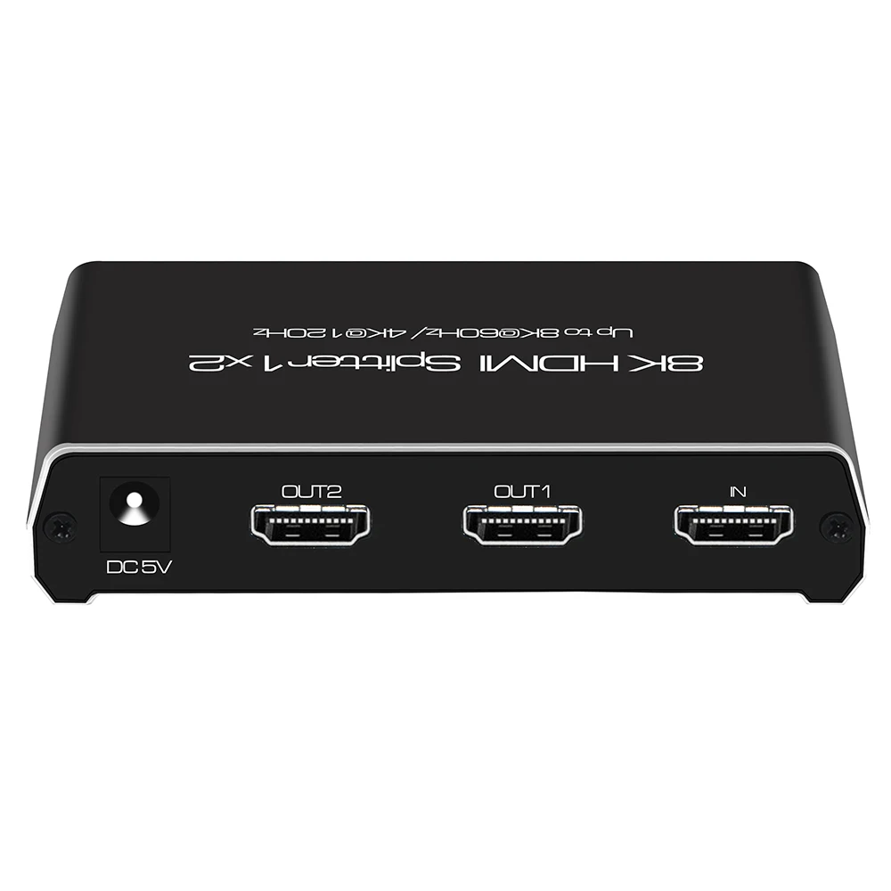 HDMI й 1x2 4K 120Hz 8K 60Hz HDMI 2.1 й ȯ, 1  2  HDCP 2.3 UHD HLG HDR 7680x4320P 8KTV PS5 Xbox ӿ