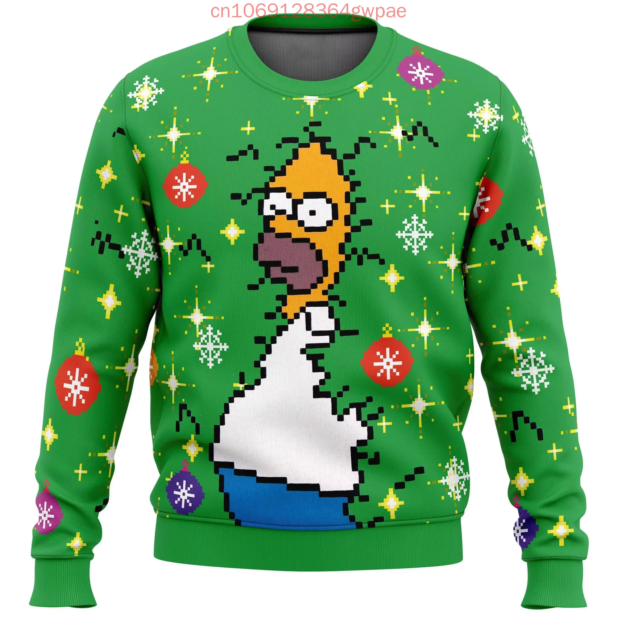 NOROZE Jerséis Navideños De Navidad Unisex: Duende Jumpers Suave Y Cálido Con Renos Y Copos De Nieve (Hombre/Mujer)