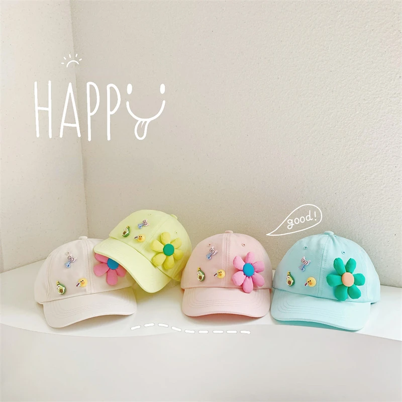 Children Caps Visor Sun Hats Baseball Cap Visor Girls Childrens