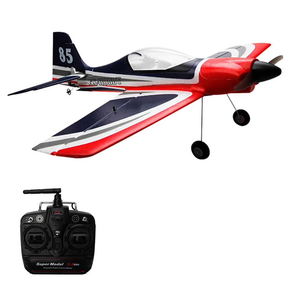 Flybear FX9706 550mm apertura alare 2.4GHz 4CH giroscopio integrato 3D/6G commutabile EPP RC aliante aereo BNF/RTF compatibile DSM SBUS