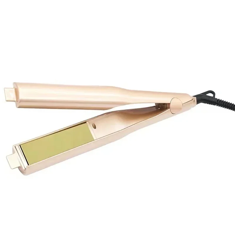 2 in 1 Hair Straightener And Curler Twist Straightening Curling Iron Professional Negative Ion Fast Heating Styling Flat Iron