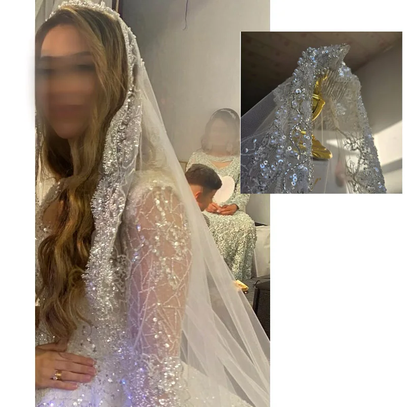 https://ae01.alicdn.com/kf/S76ce500a119f44aa80ce95a295f9094eB/Full-crystal-pearl-lace-veil-bridal-cathedral-luxury-2023-new-wedding-accessories-white-veil-With-metal.jpg